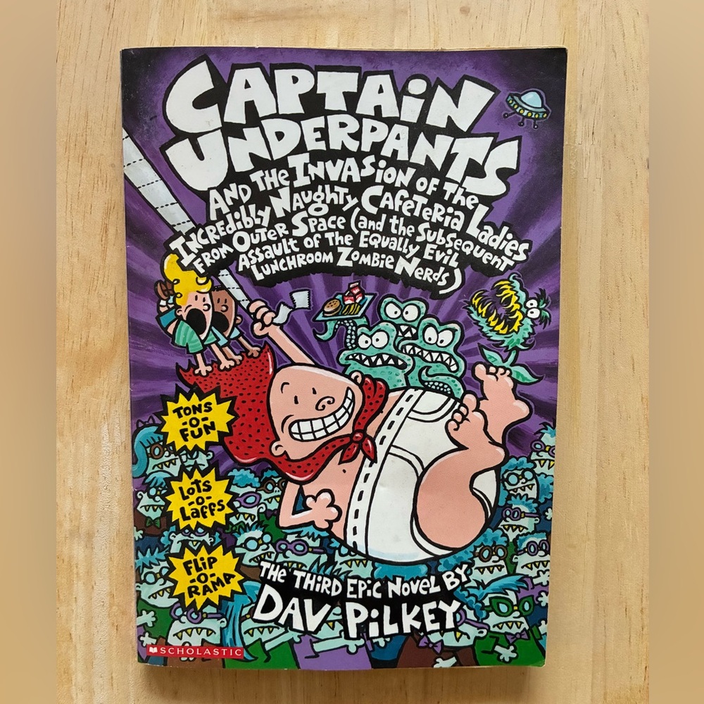 Captain Underpants and the Invasion of the Incredibly Naughty Cafeteria Ladies